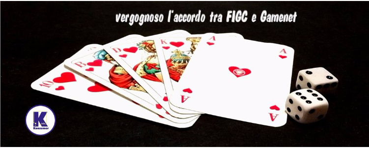 Vergognoso l’accordo tra FIGC e Gamenet 