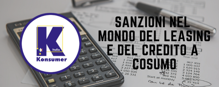 678 milioni di sanzione per il mondo del leasing e credito al consumo
