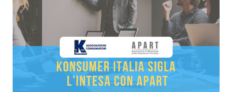 Konsumer sigla l’intesa con APART 