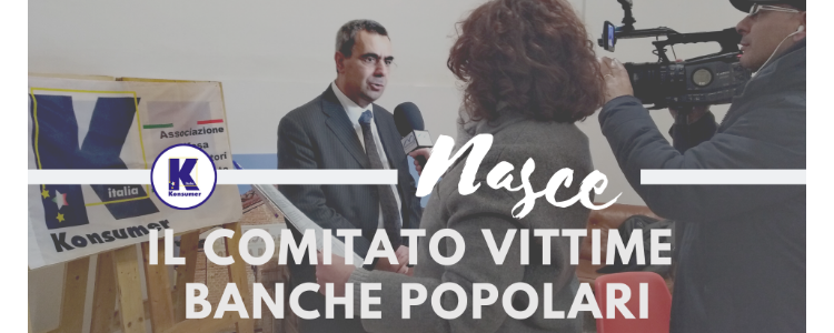 Nasce il comitato vittime banche popolari