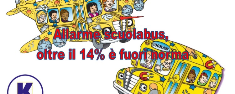 Allarme scuolabus, oltre il 14% è fuori norma