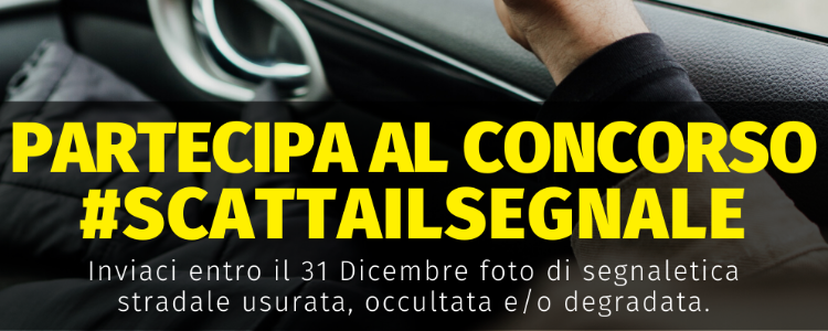 Via al concorso fotografico #ScattailSegnale