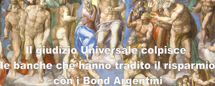 Banche; sul risparmio tradito il giudizio universale