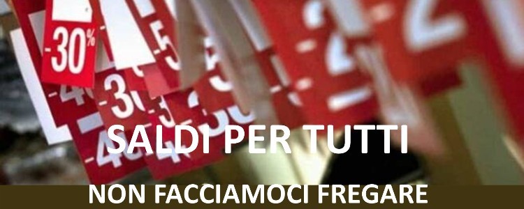 Saldi: 19 punti da seguire per gli acquisti 